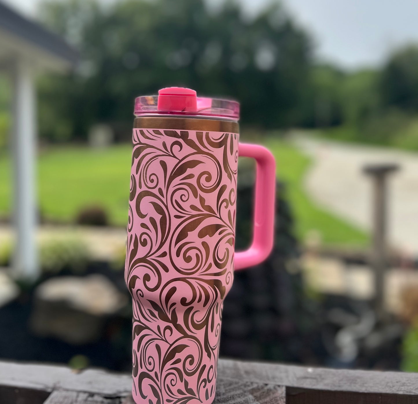 Copper Engraved Tumblers-40oz