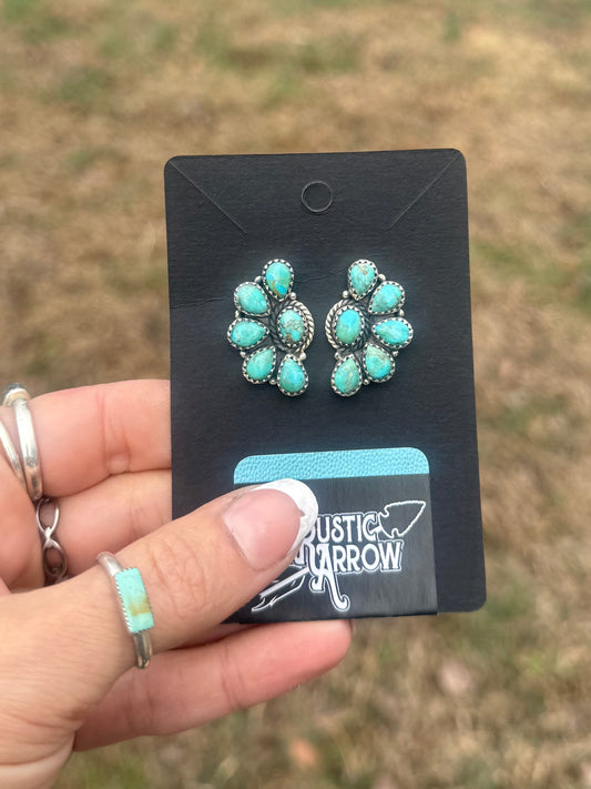 Cluster stud earrings (made to order)