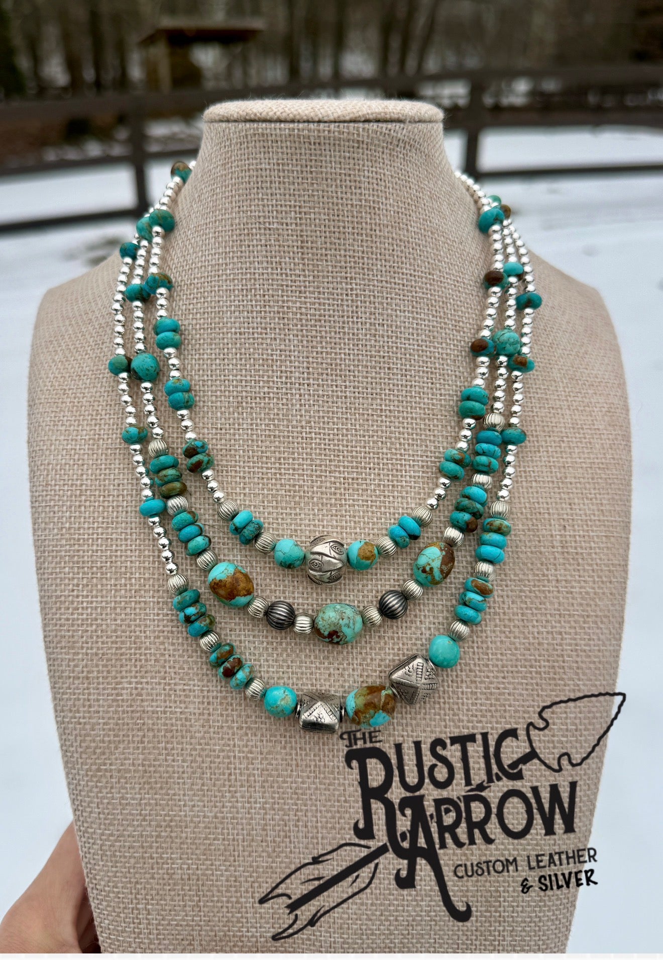 Kingman turquoise necklace