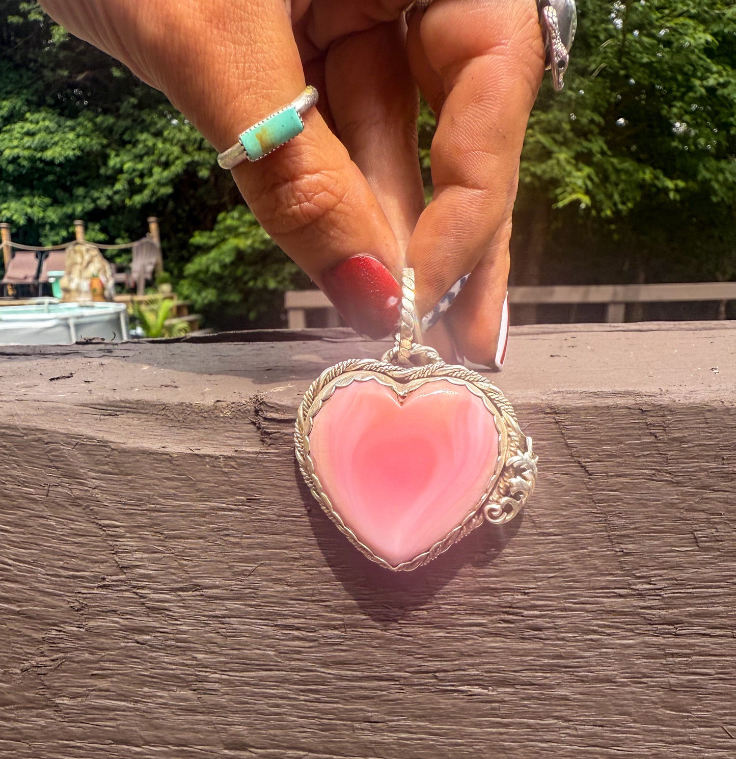 Heart pendant (large) made to order