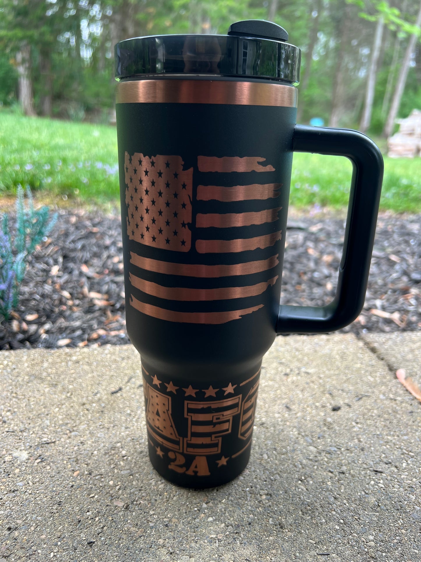 Copper Engraved Tumblers-40oz