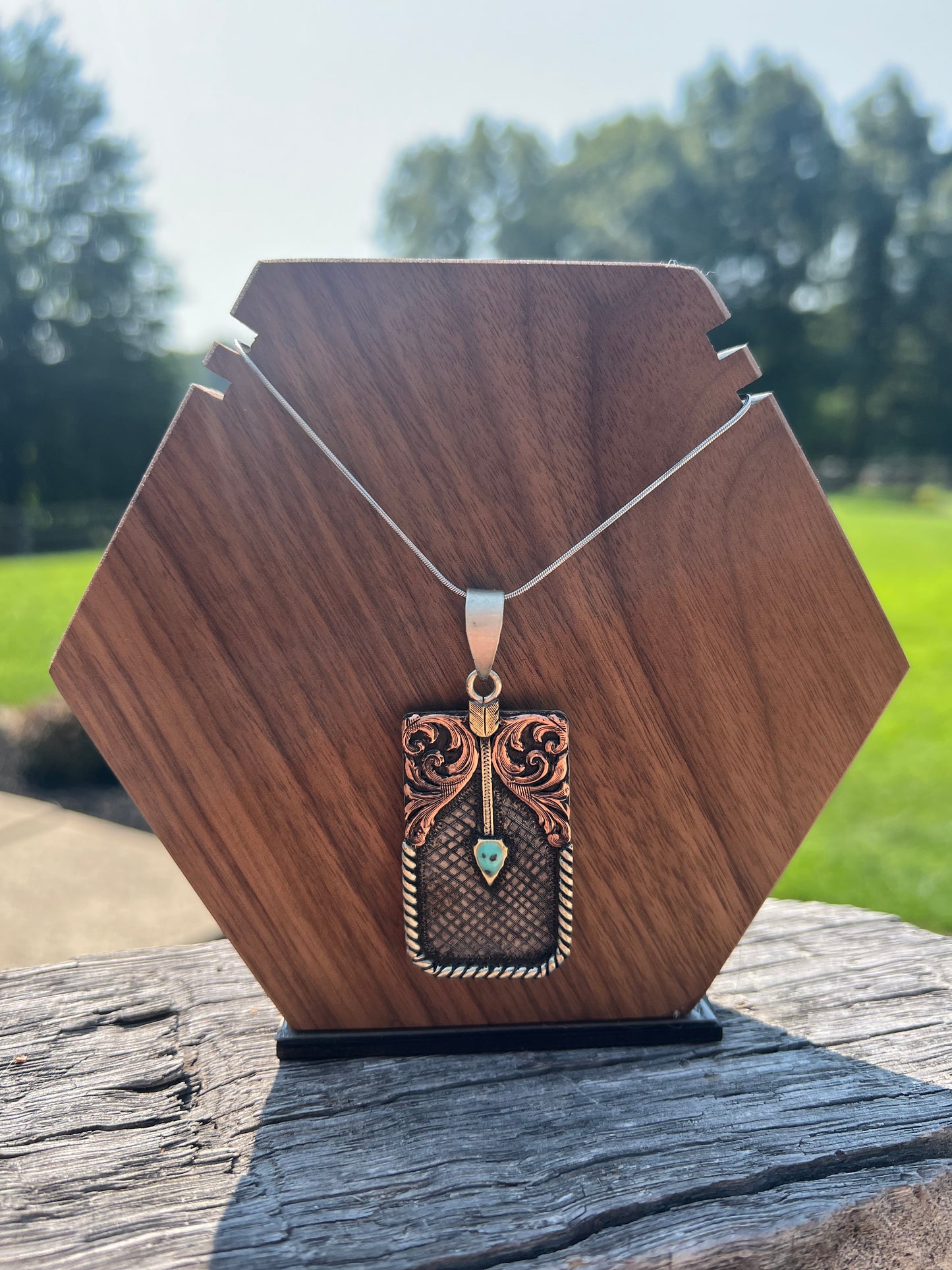 Rustic Arrow Necklace