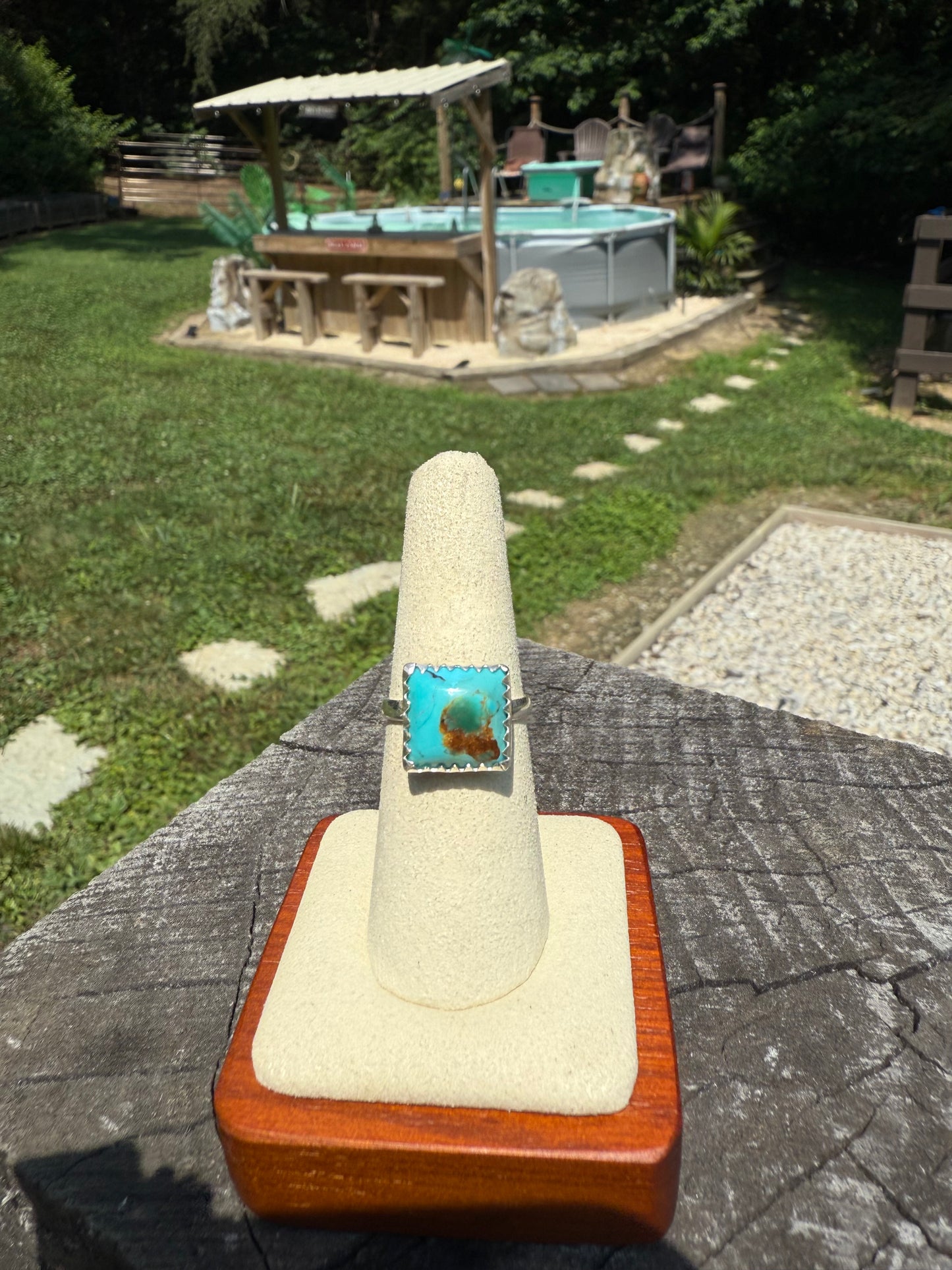 Turquoise ring (made to order)