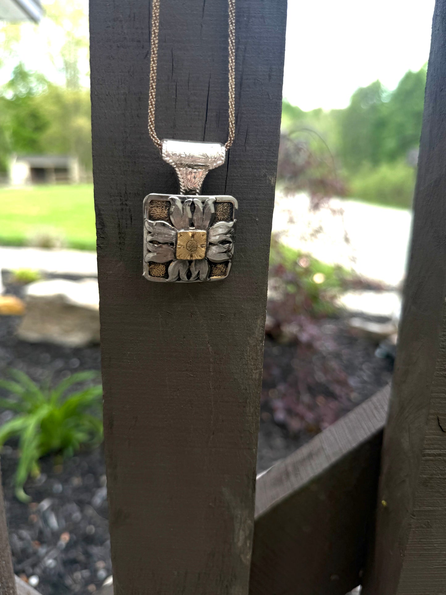 Handmade Concho necklace