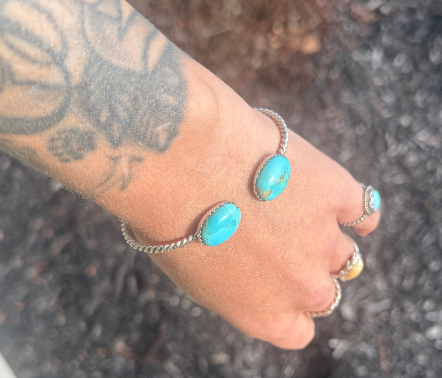 Turquoise cuff (made to order)