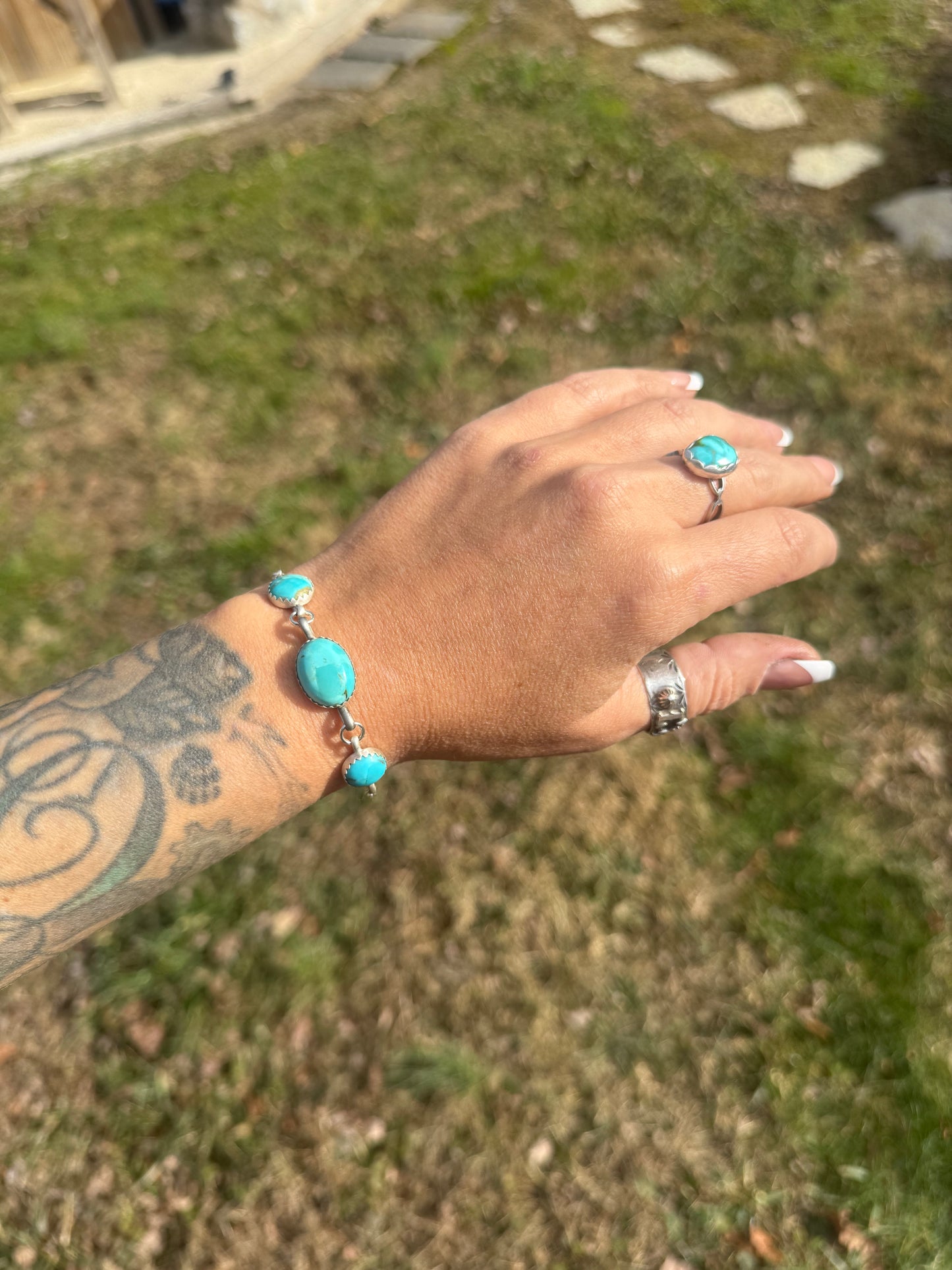 Turquoise bracelet (made to order)
