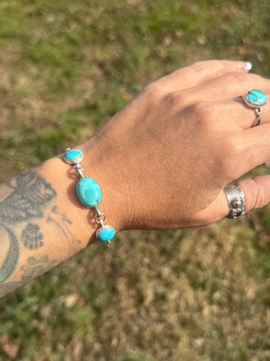 Turquoise bracelet (made to order)