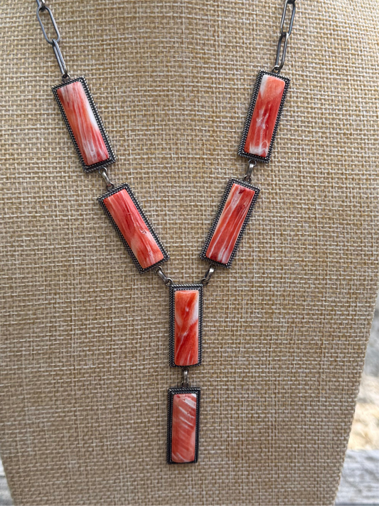 Spiny statement necklace