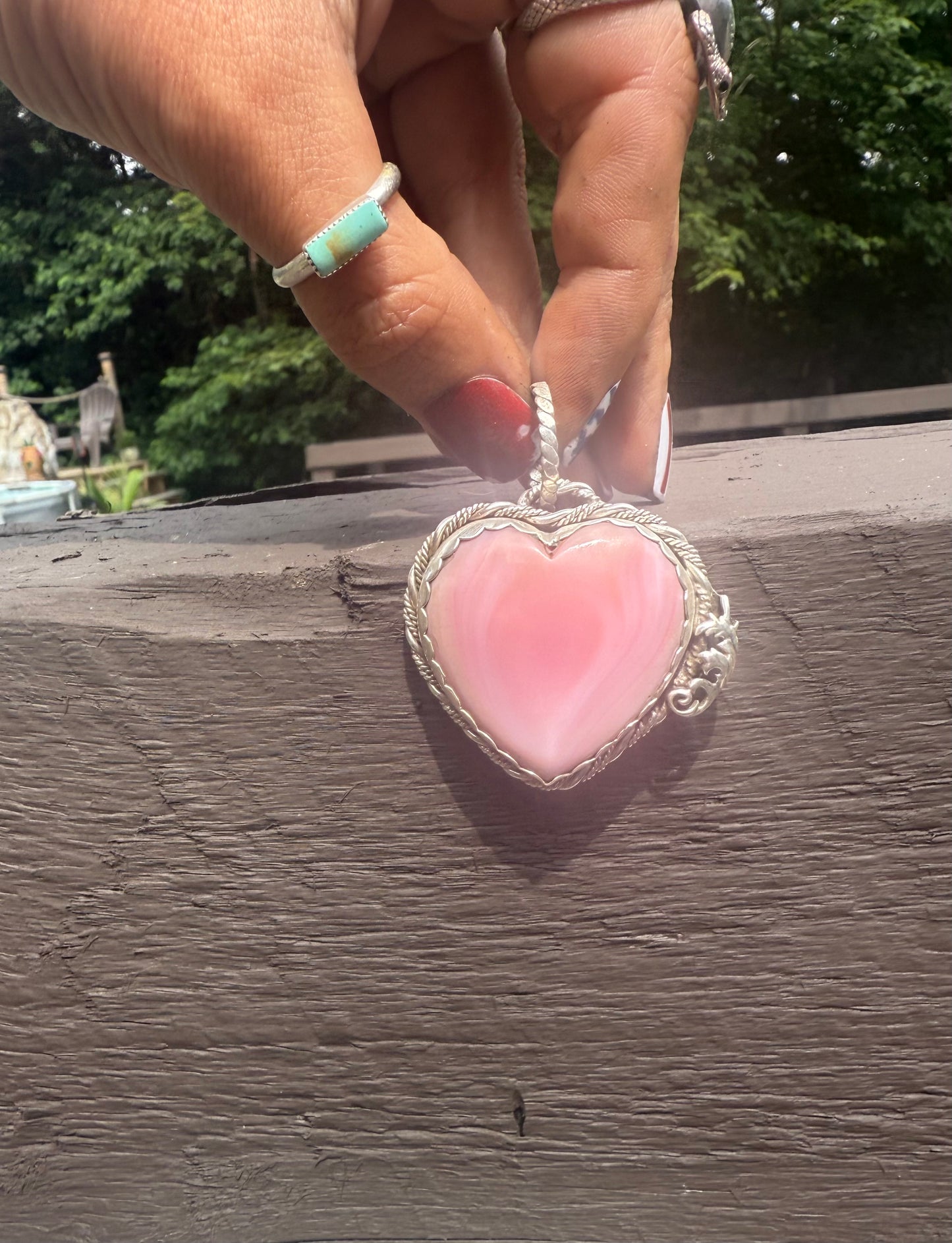 Heart pendant (large) made to order