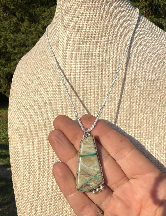 Royston ribbon necklace