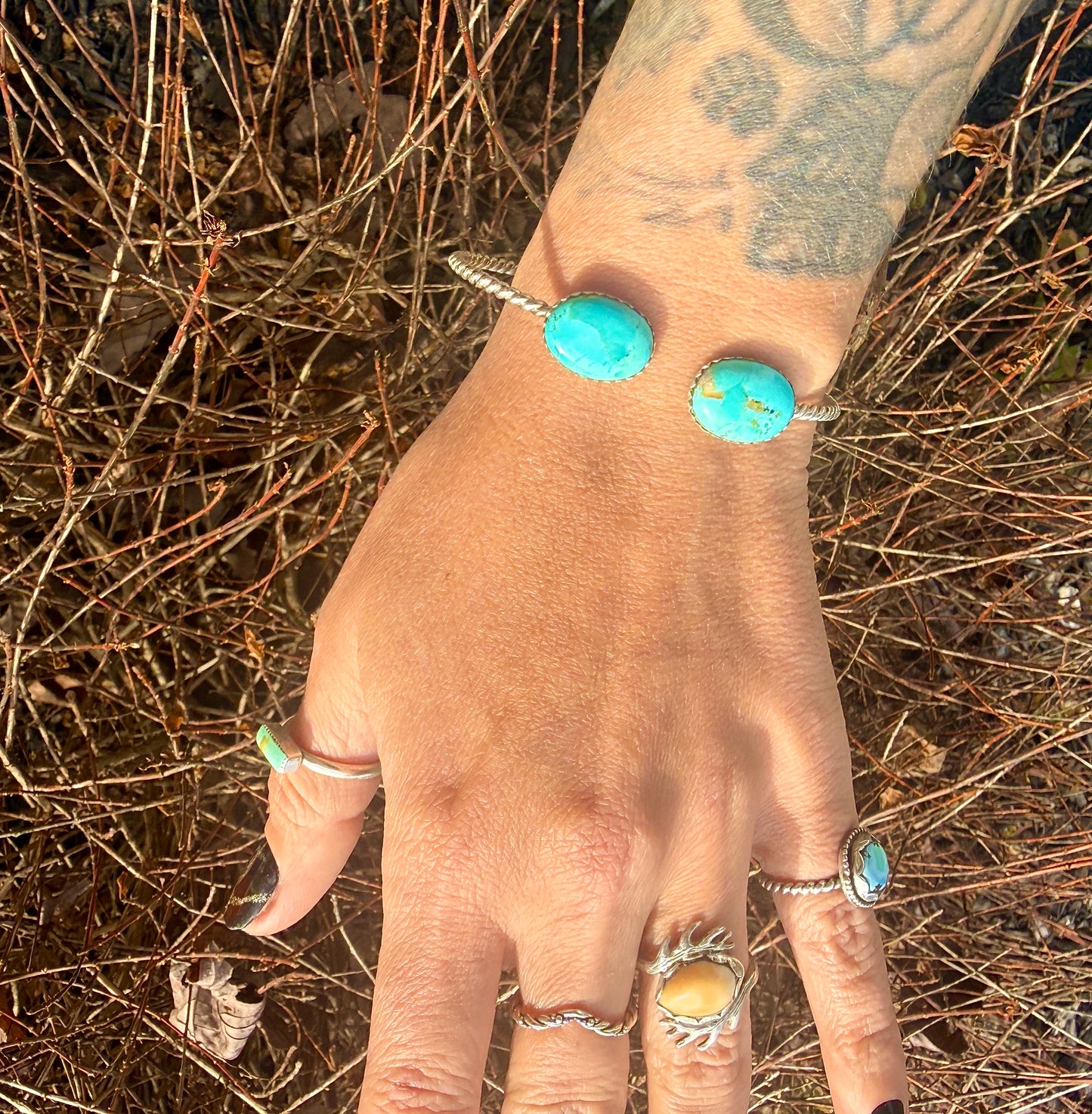Turquoise cuff (made to order)