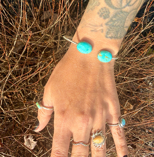Turquoise cuff (made to order)