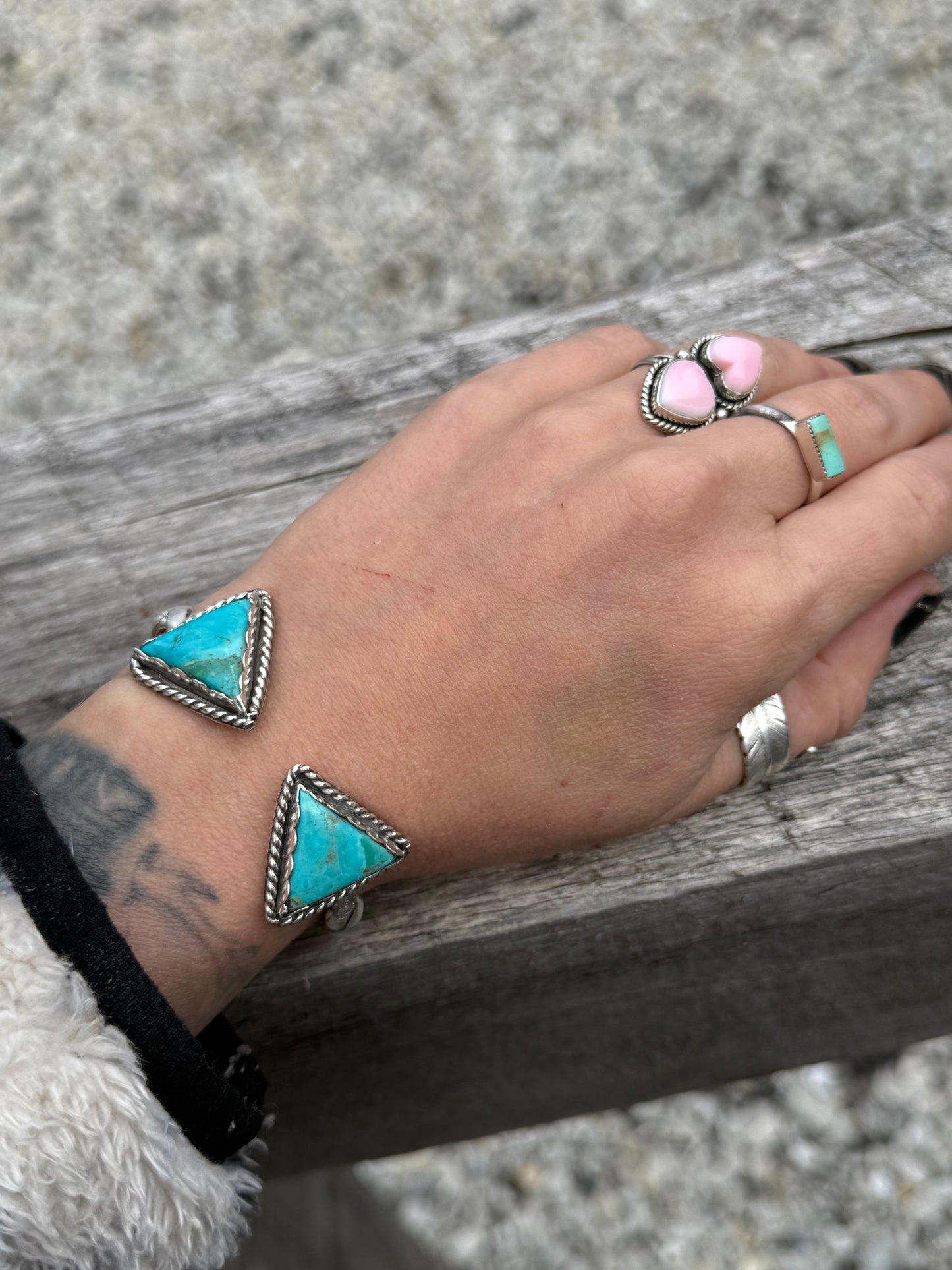 Twisted Sister cuff (made to order)