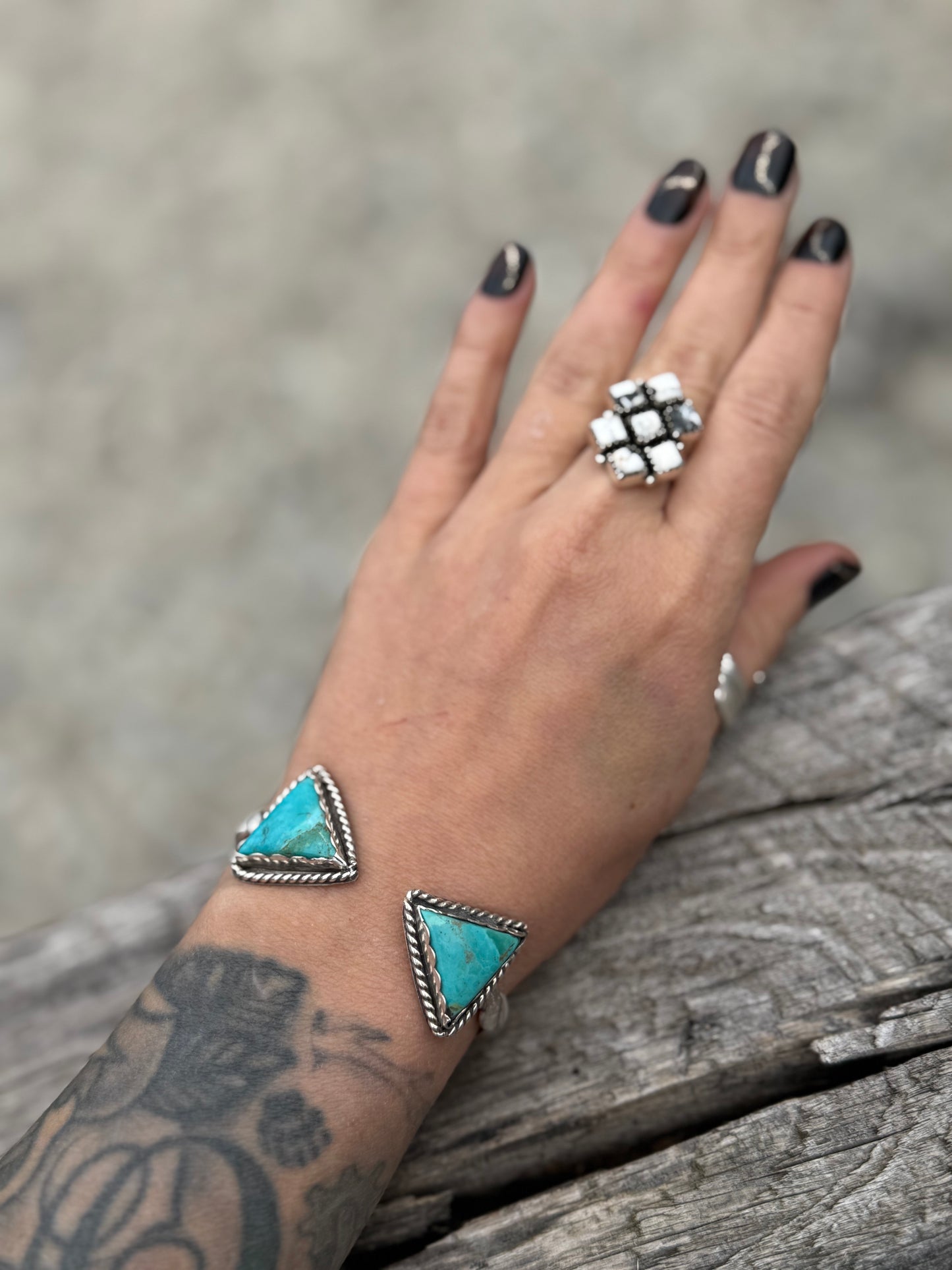 Twisted Sister cuff (made to order)