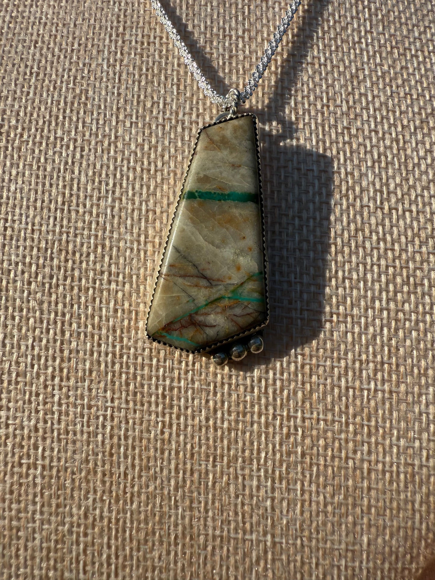 Royston ribbon necklace