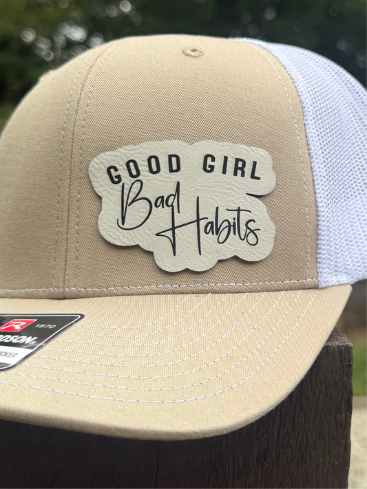 Good girl, bad habits hat
