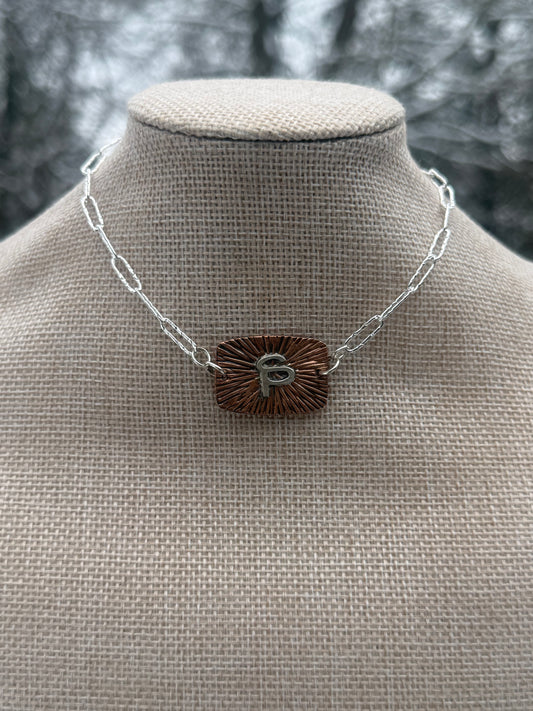 Custom copper brand choker (made to order)