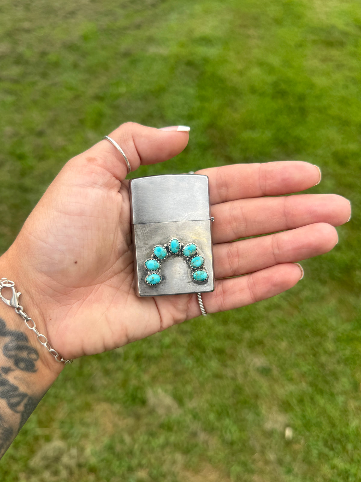 Zippo lighter half cluster