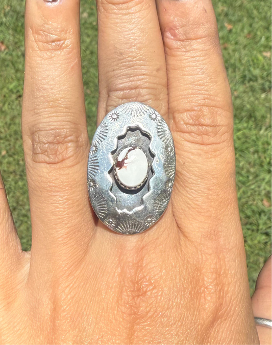 Wild horse ring, size 7