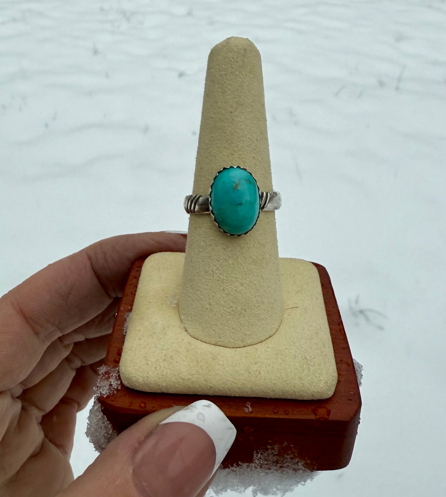 Turquoise ring (made to order)
