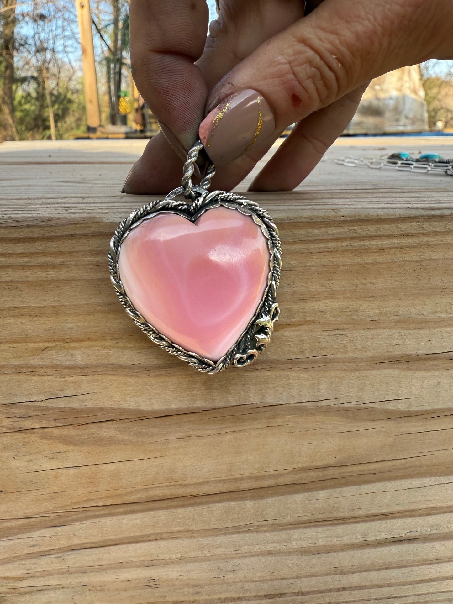 Heart pendant (large) made to order