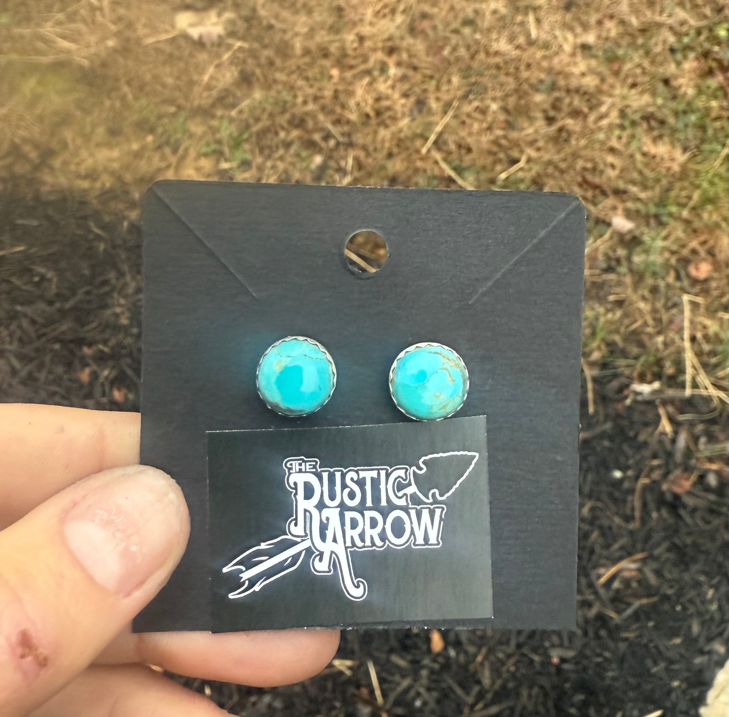 Flat back stud earrings (made to order)