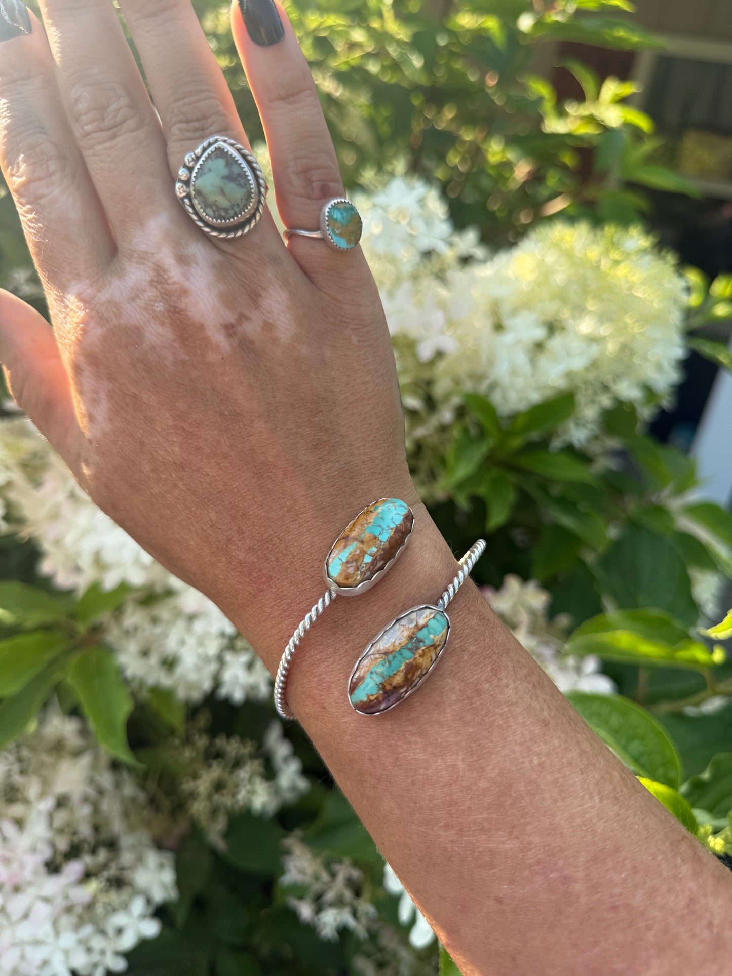 Royston ribbon wrap cuff