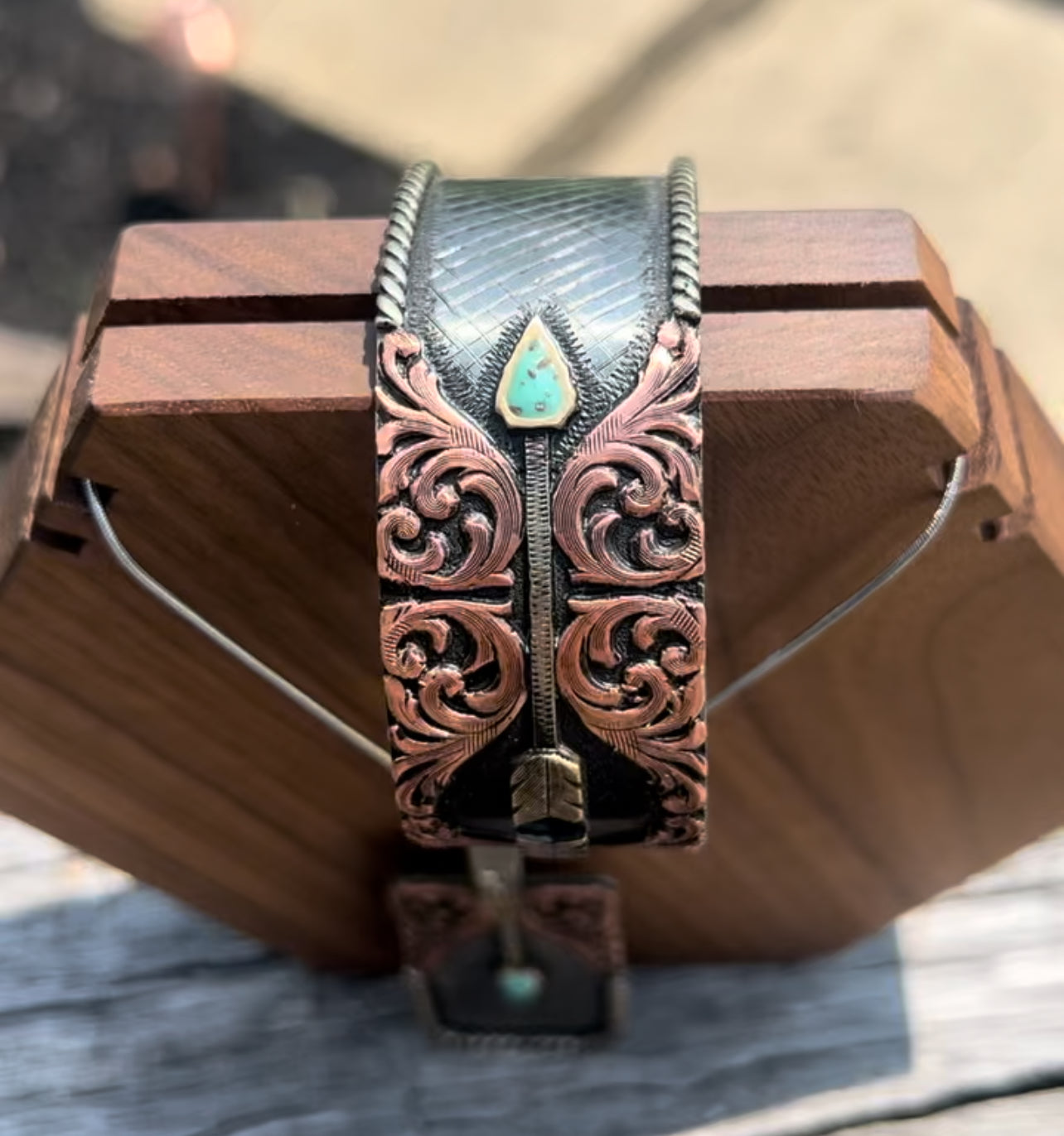 Rustic Arrow Cuff Bracelet