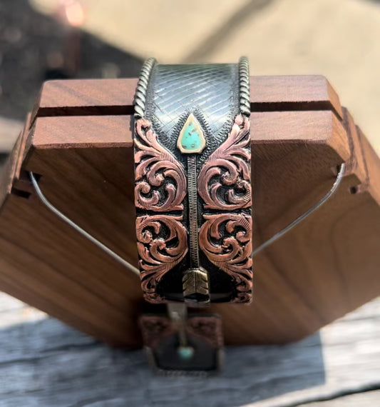 Rustic Arrow Cuff Bracelet