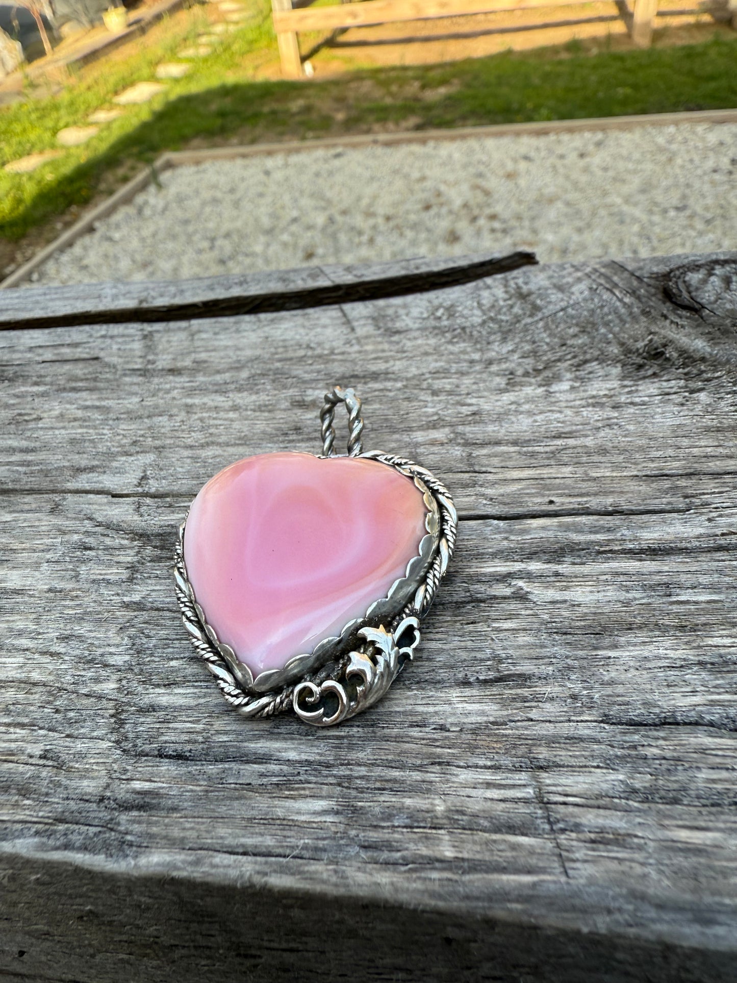 Heart pendant (large) made to order