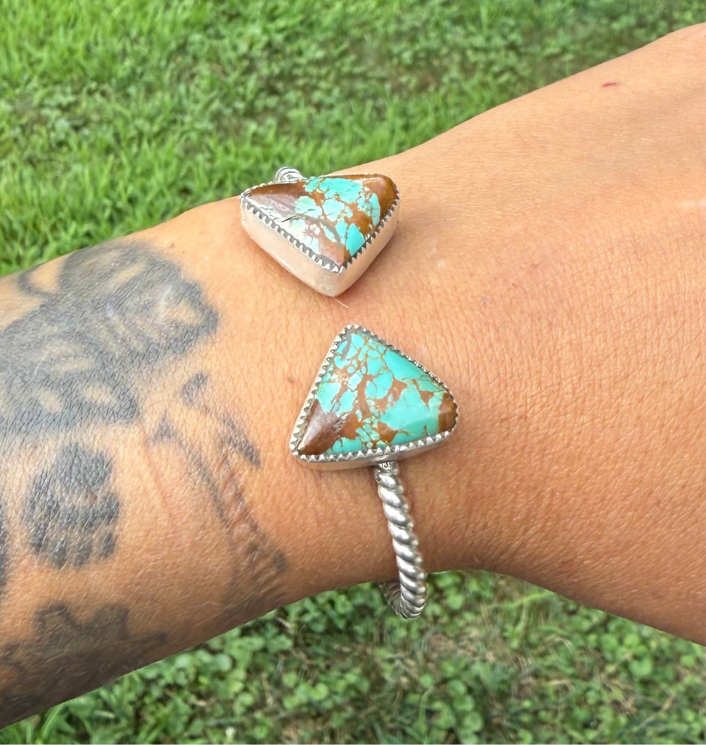 Kings Manassa turquoise cuff