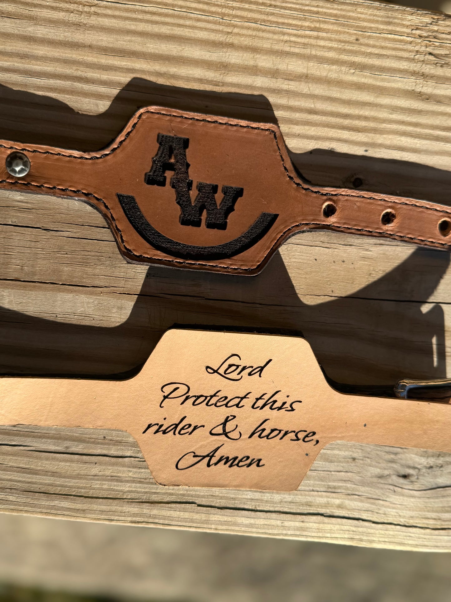 Stirrup hobble straps