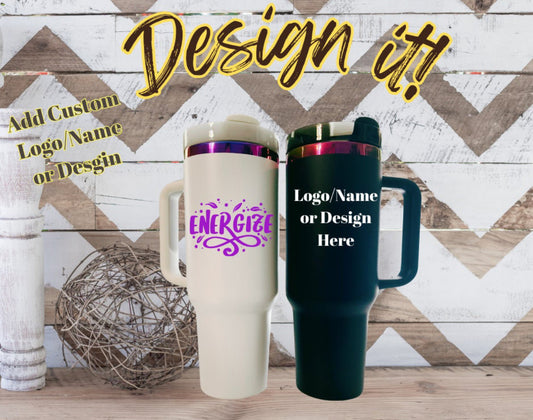 Copper Engraved Tumblers-40oz