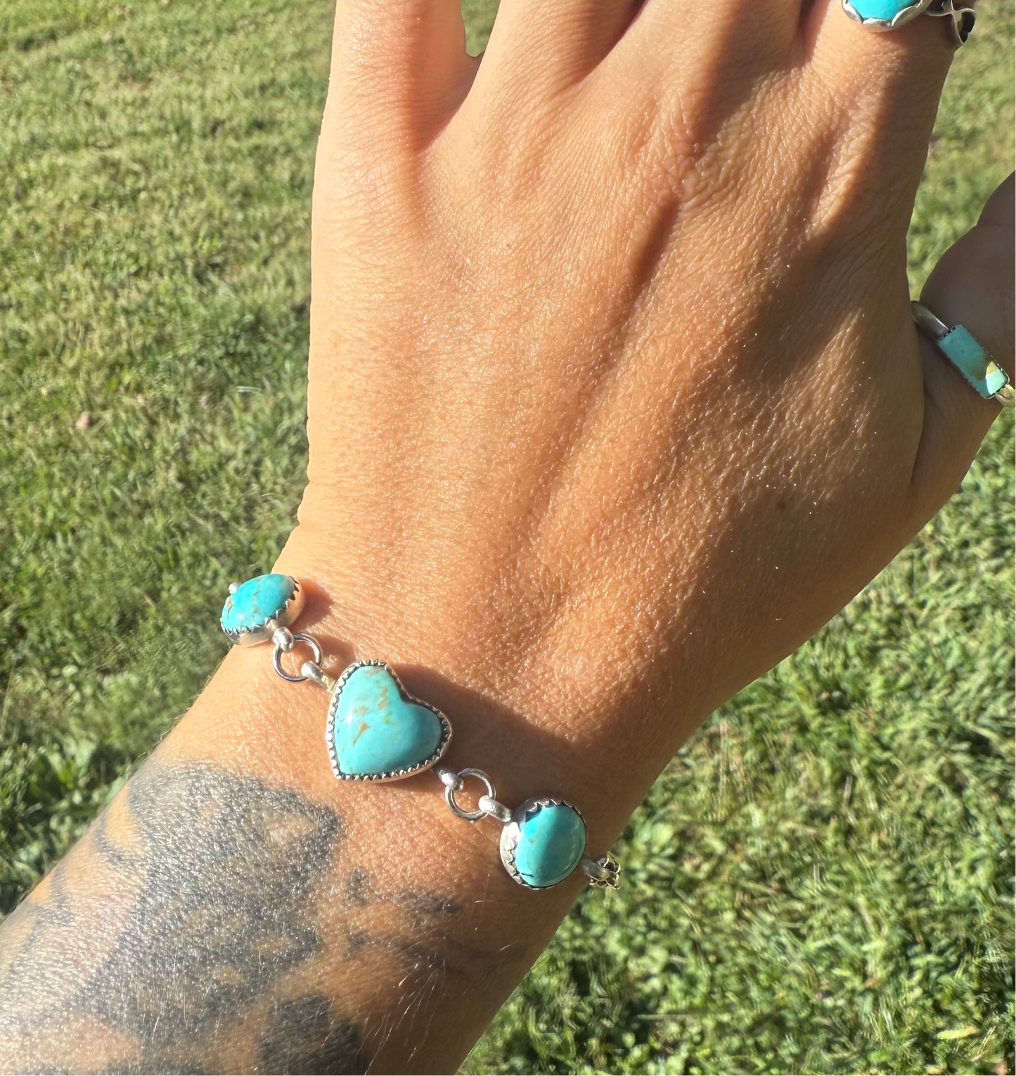 Heart bracelet (made to order