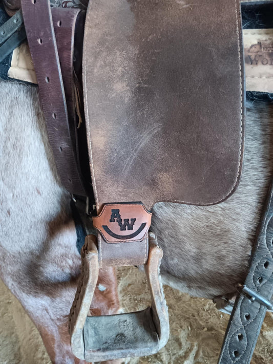 Stirrup hobble straps