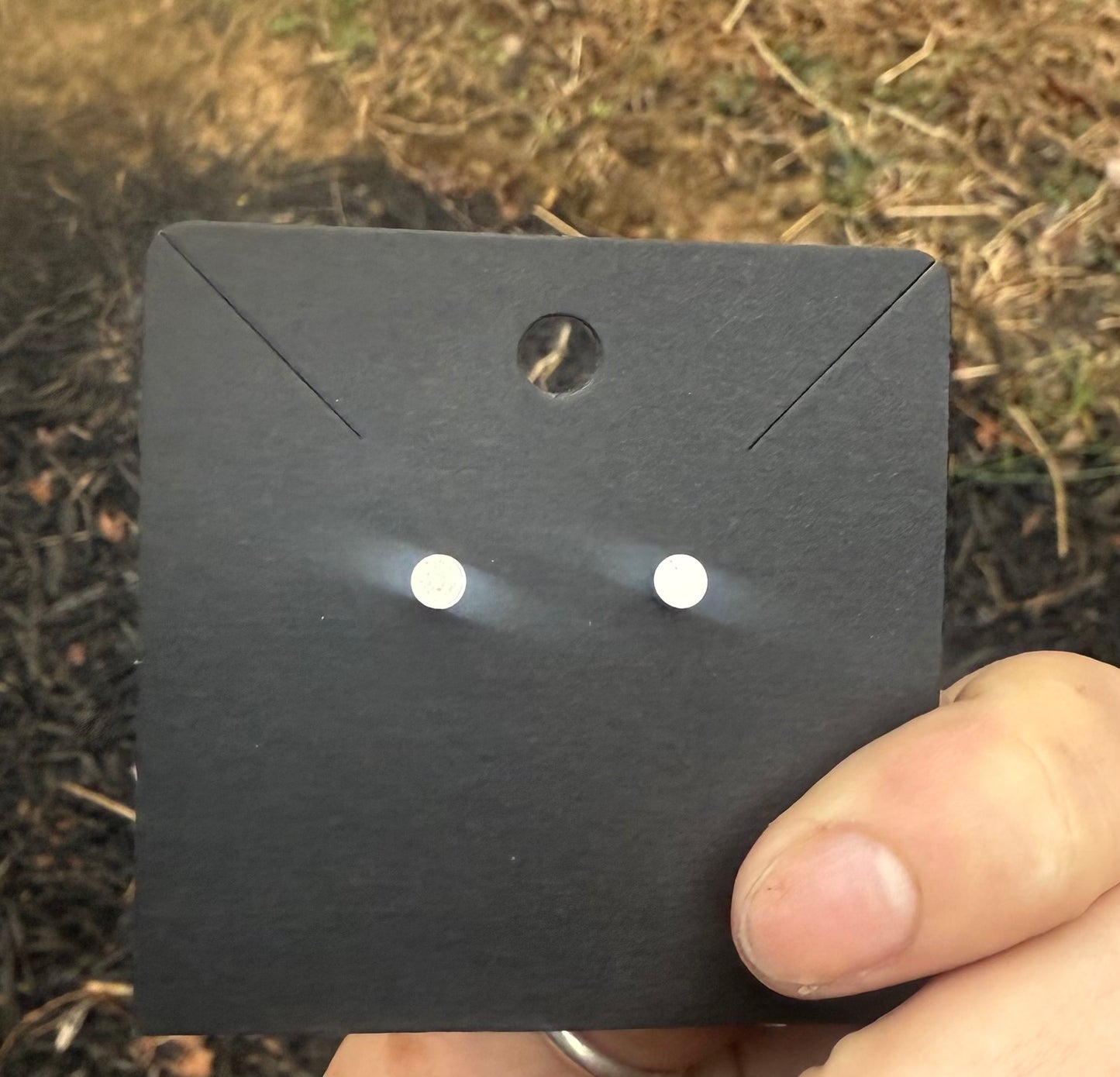 Flat back stud earrings (made to order)