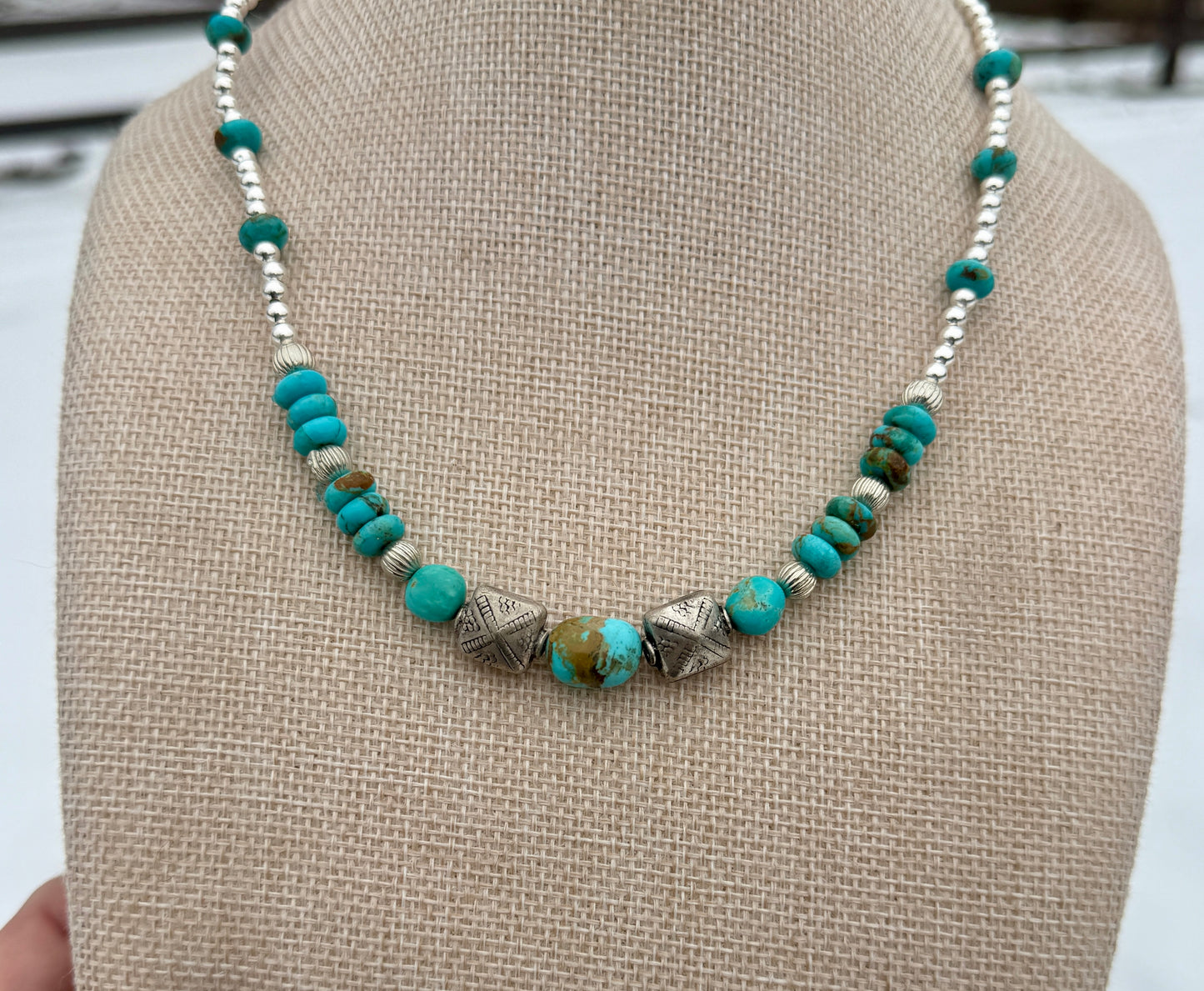 Kingman turquoise necklace