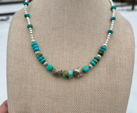 Kingman turquoise necklace