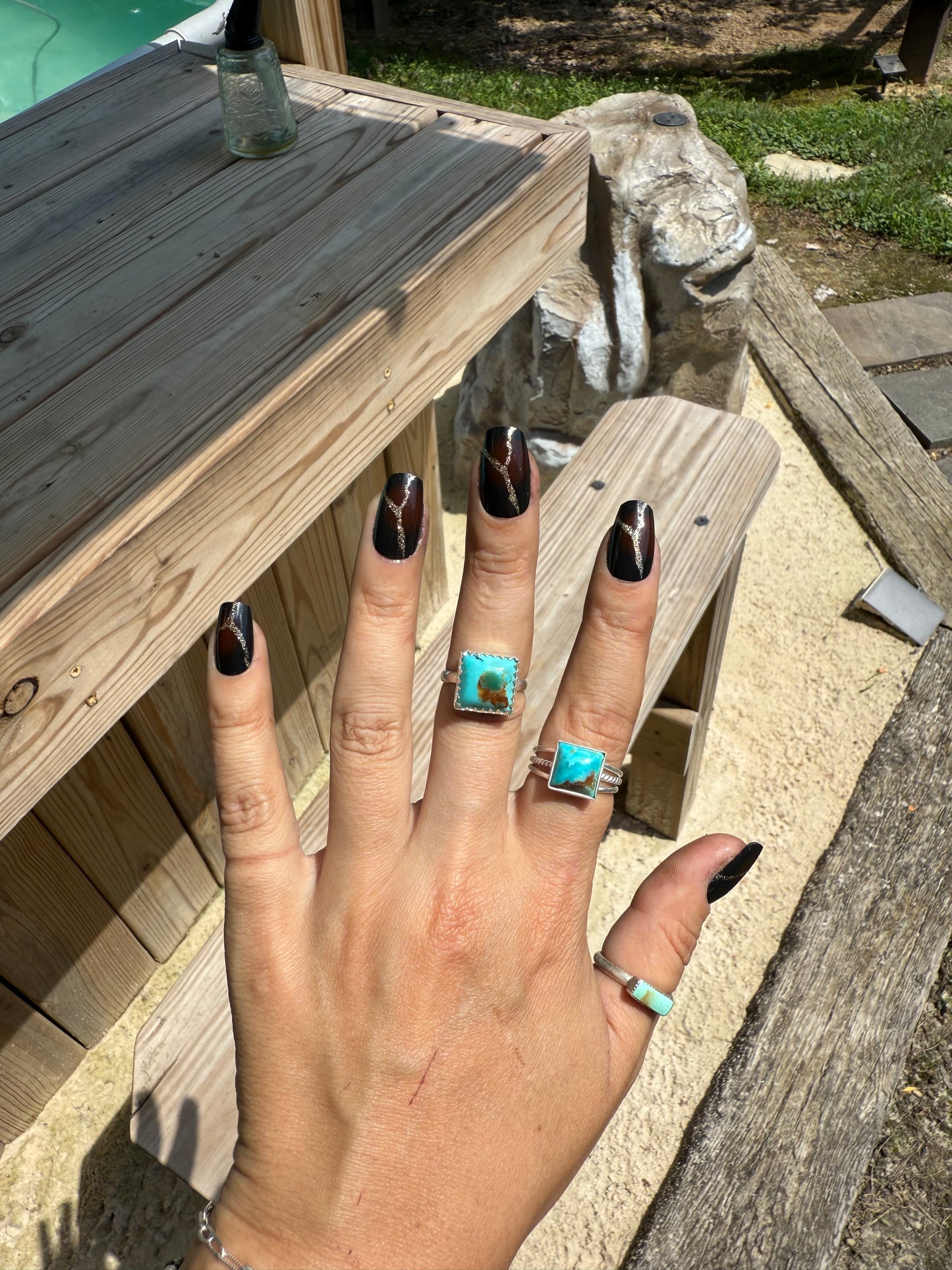 Turquoise ring (made to order)