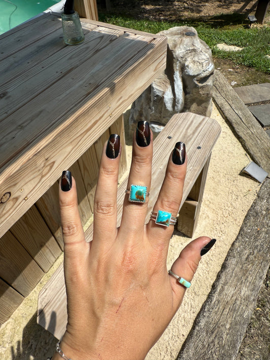 Turquoise ring (made to order)