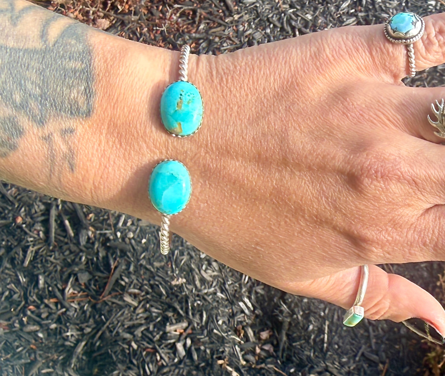 Turquoise cuff (made to order)