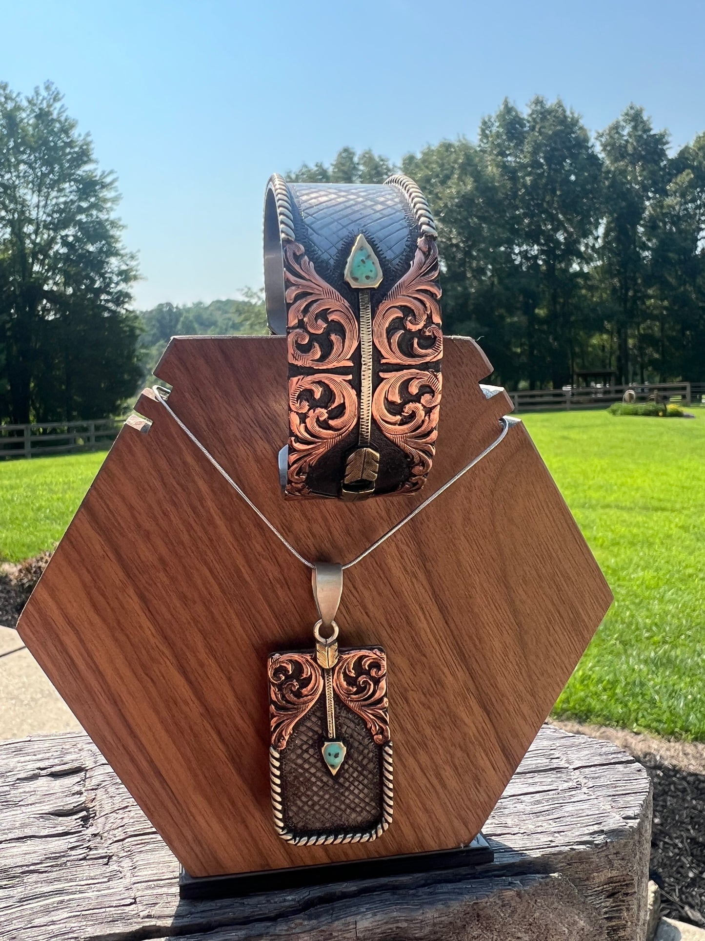 Rustic Arrow Jewelry SET
