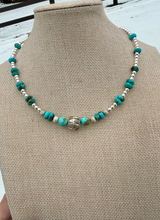 Kingman turquoise necklace