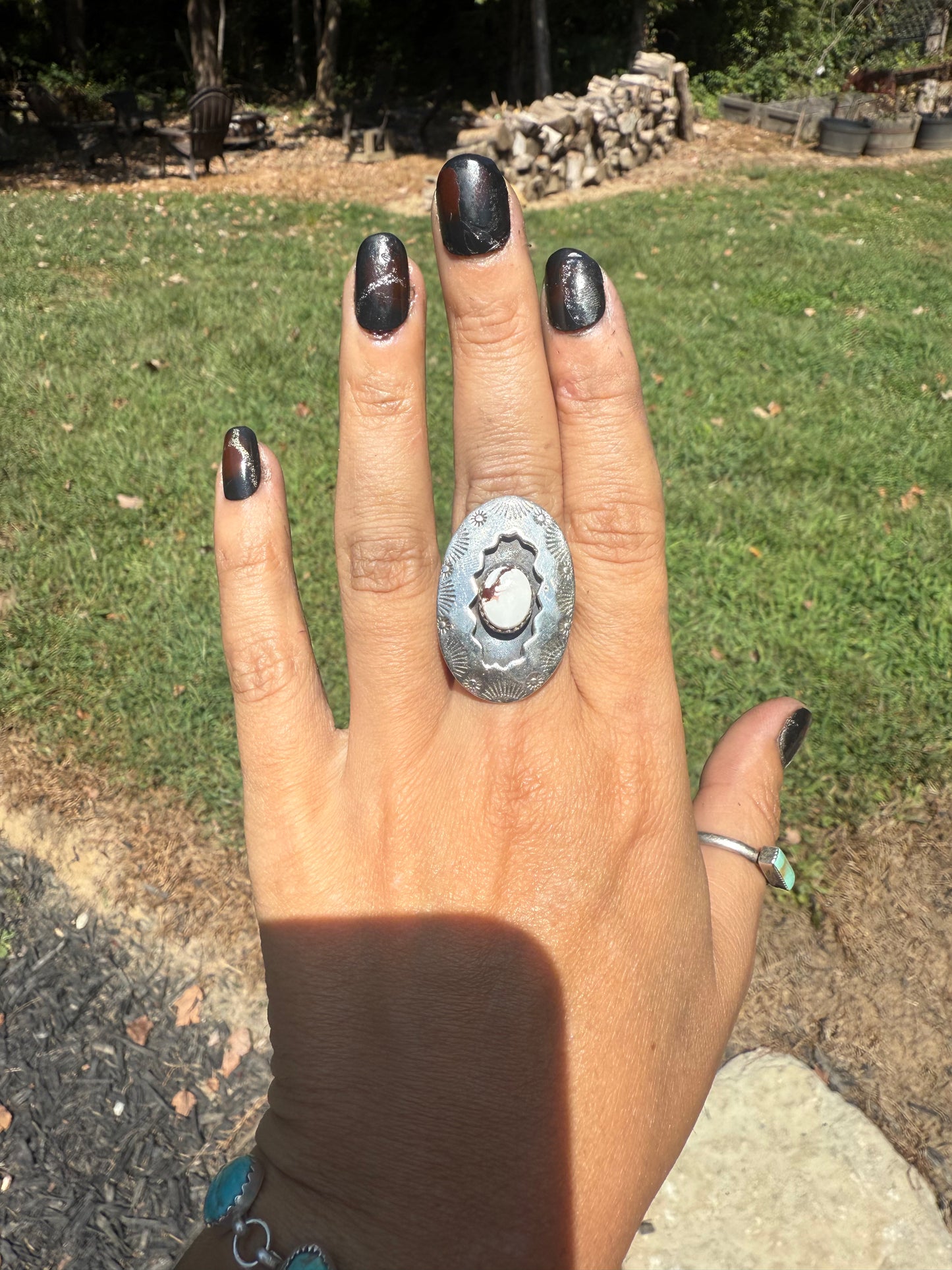 Wild horse ring, size 7